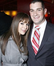 Alyssa Milano y Dave Bugliari